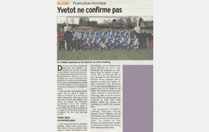 Courrier Cauchois (pages Sports) / 04 décembre 2015