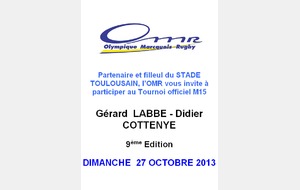 Les U15 invités d'un tournoi international...