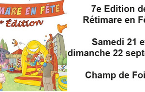 Rétimare en Fête...