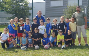 Reprise à l'école de rugby...