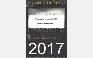 Calendrier 2017...