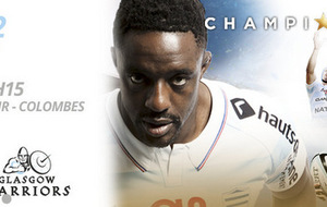 Racing Métro 92 vs Glasgow Warriors...