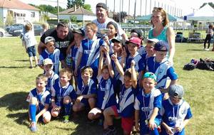 Belle journée pour les U8 à Bernay...