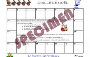 Grilles de tombola...