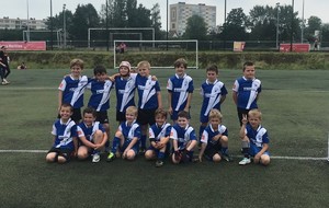 Les U8 sur le podium...