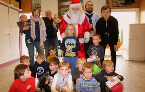 Noël pour les Baby-Rugby...