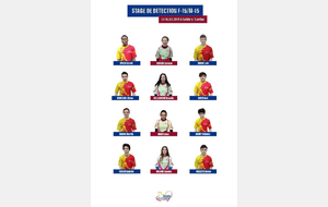 Victor en stage avec la sélection Grand-Ouest...