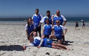 La section touché à Santec...