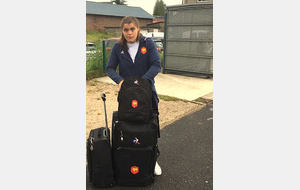 Annaelle en route pour les Etats-Unis...