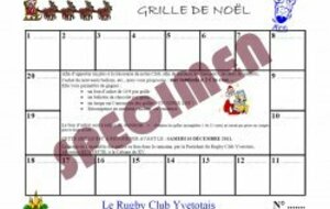 Résultats de la tombola...