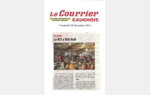 Courrier Cauchois / 28 décembre 2012