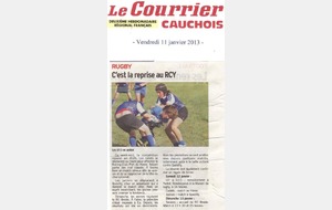 Courrier Cauchois / 11 janvier 2013