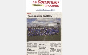 Courrier Cauchois / 22 mars 2013