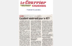 Courrier Cauchois / 12 avril 2013