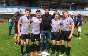 Orange Rugby Challenge - Finale - Marcoussis 31 mai 2014 - Avec Benjamin Fall