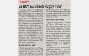 Courrier Cauchois / 08 août 2014