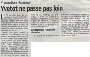 Courrier Cauchois / 28 novembre 2014