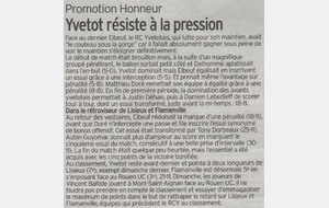 Courrier Cauchois / 30 janvier 2015