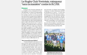 Courrier Cauchois / 16 octobre 2020