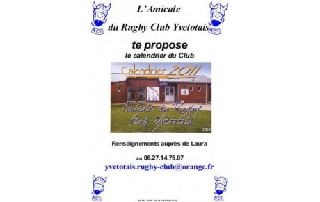 Calendrier de l'Amicale