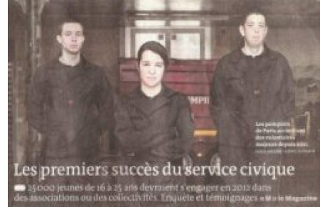 Un joueur du RCY à la Une du Monde