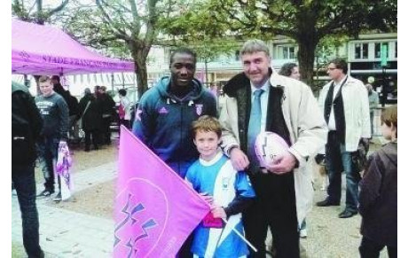 Revue de presse: Matthieu à la "Une" du Havre Libre, et sur le site du Stade Français!!!