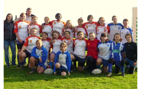 Les filles en stage...