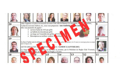 Grilles de Noël, tirage repoussé...