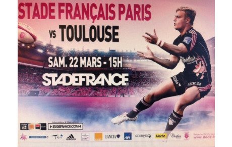 Places Stade Français vs  Stade Toulousain...