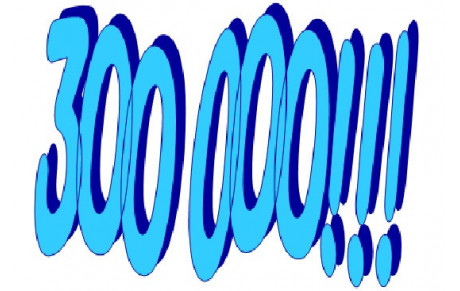 300 000 clics...