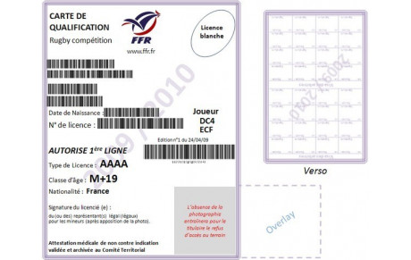 Feuillets pour inscription, ou ré-inscription...