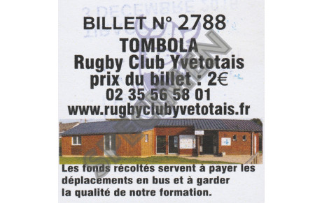 Résultat de la tombola...
