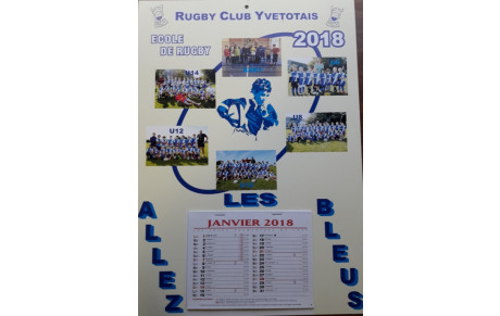 Calendrier 2018...