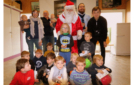 Noël pour les Baby-Rugby...