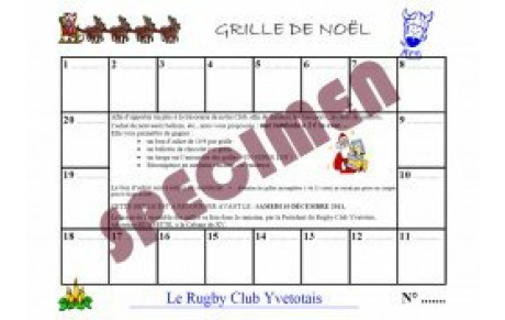 Résultats de la tombola...