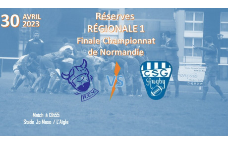 La Réserve en finale...
