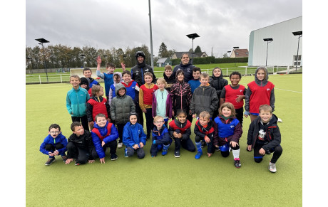 Entraînement avec les enfants de l'IME...
