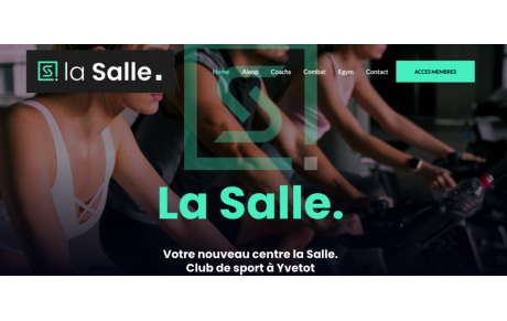 Nouveau partenariat: La Salle, club de sport à Yvetot...