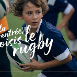 Reprise des entraînements pour l'Ecole de Rugby...